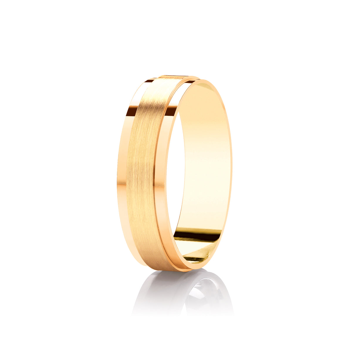 Gents Wedding Band - 18ct Yellow Gold | From £850