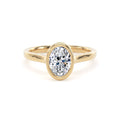 Oval engagement ring - 18ct Yellow Gold | From £1,850