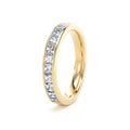 Ladies Dia Set Wedding Band - 14ct Yellow Gold | From £900
