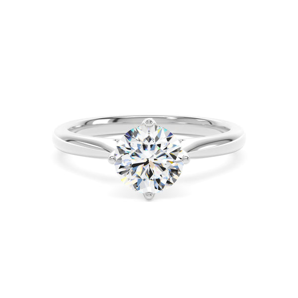 Round Brilliant engagement ring - Platinum | From £1,550