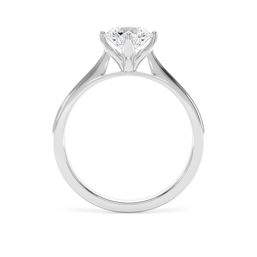 Round Brilliant engagement ring - Platinum | From £1,550