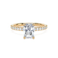 Radiant engagement ring - 18ct Yellow Gold | From £1,850