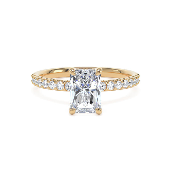 Radiant engagement ring - 18ct Yellow Gold | From £1,850