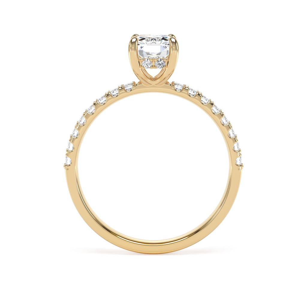 Radiant engagement ring - 18ct Yellow Gold | From £1,850